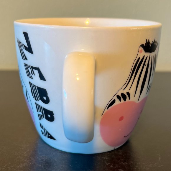 CHA CULT Whimsical Zebra Fine Porcelain Cup Mug ~ Zoo  Party Animals - Picture 4 of 7